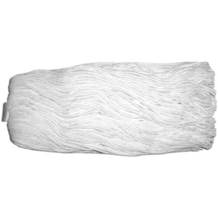 Cool Kitchen 01309 24 oz. Rayon White Yarn 4 Ply Mop Head CO562691